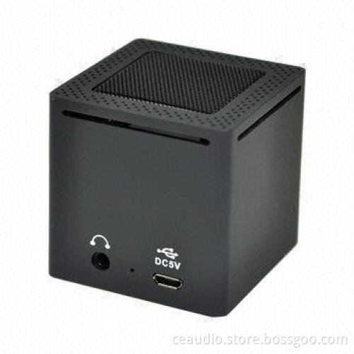 Bluetooth Speaker with Line-in Jack, Multiple Colors, Rubber Finishing, Promotional Gifts